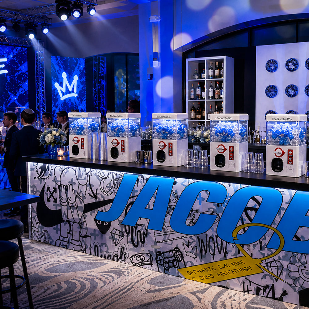 Bat / Bar Mitzvah: Classic Gumball Machine Rental